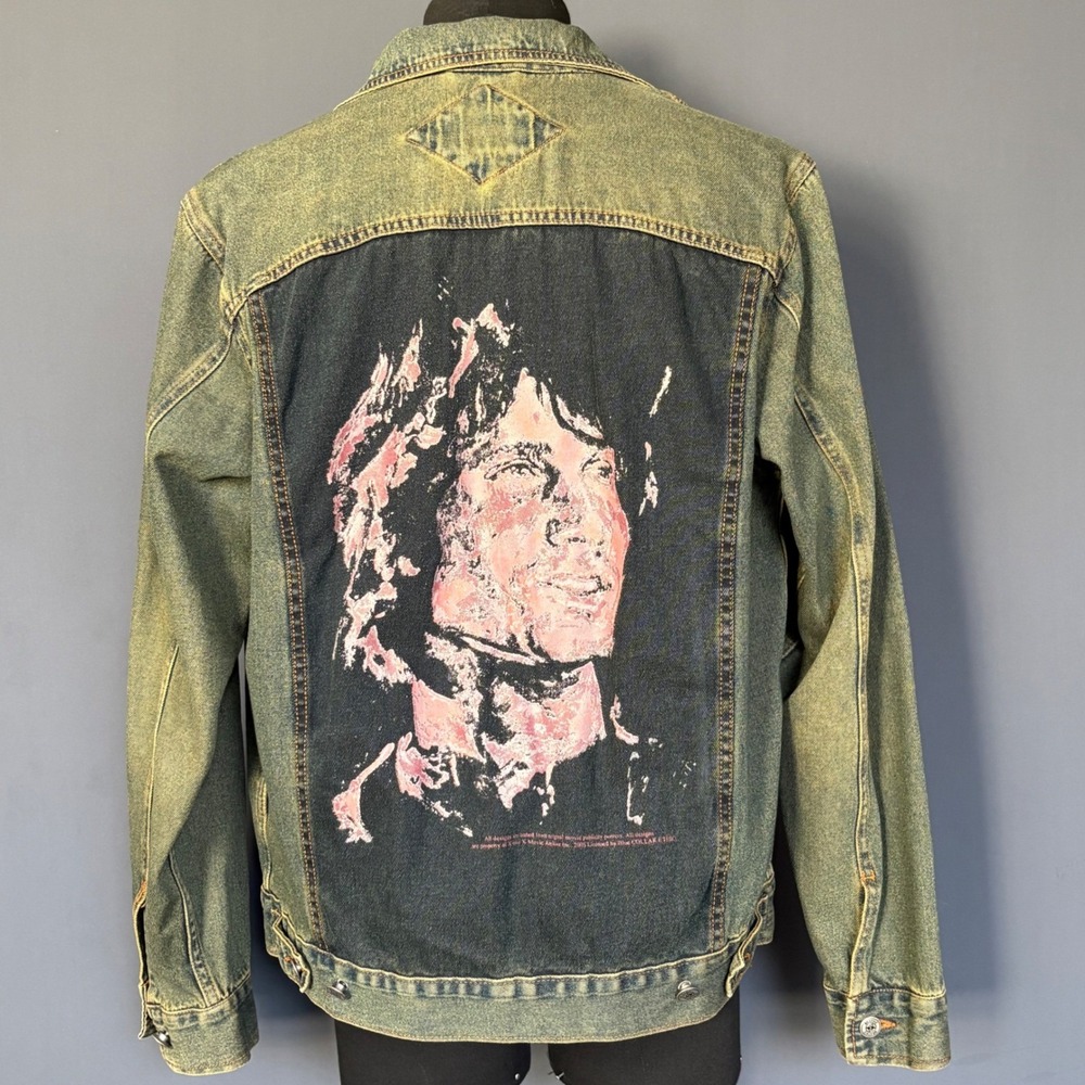 Rare BC Ethic‎ Jim Morrison Denim Trucker Jacket | Size Med | The Doors